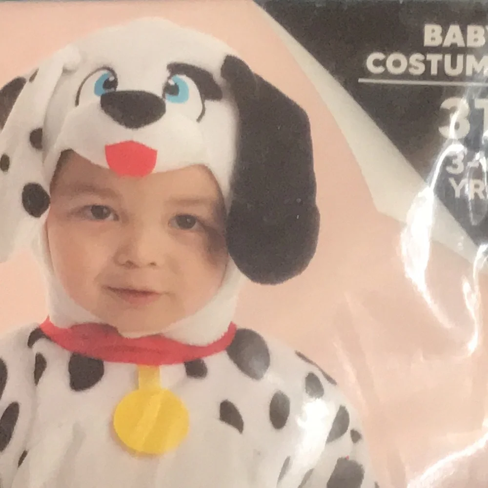 Spooktacular Creations Child's Black And White Dalmatian Halloween Costume. NWT.